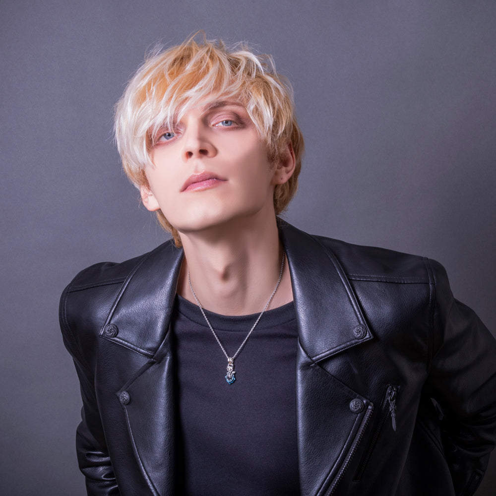 アルテミスキングス ARTEMISKINGS 青彩フィッシュフックペンダント トップのみ AKP0152