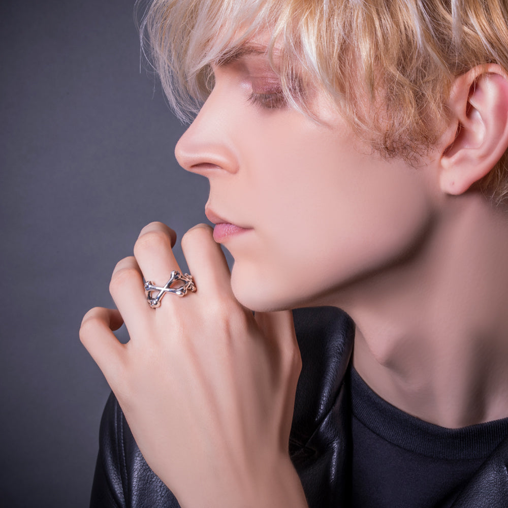 アルテミスキングス ARTEMISKINGS クロスボーンリング 指輪 AKR0075