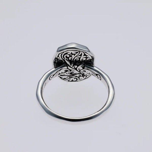 ZOCALO ソカロ 槌目・プレート・リング:ダブル・ドージェ