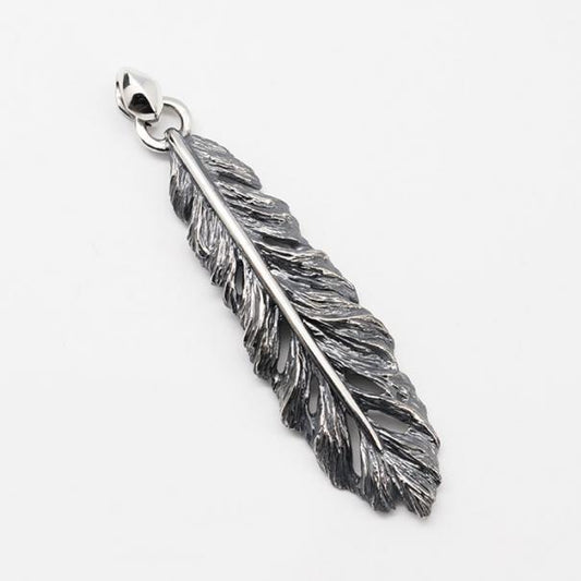フェザーペンダント L ペンダントトップ QPE-031