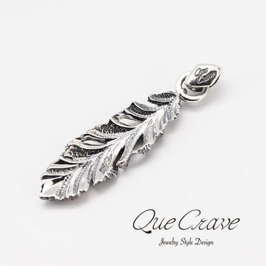 フェザーペンダント M ペンダントトップ QPE-030