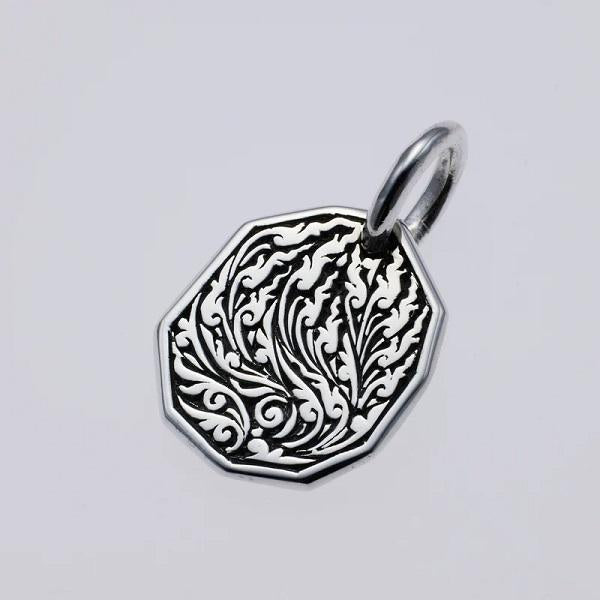 ZOCALO (ソカロ) 槌目 プレート ペンダント Hammered Texture Plate Pendant