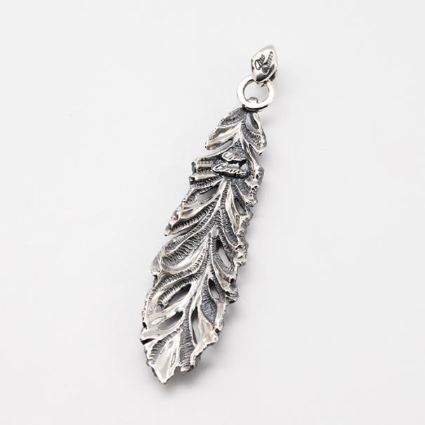 フェザーペンダント L ペンダントトップ QPE-031