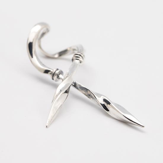 クロスツイストペンダント QPE-076