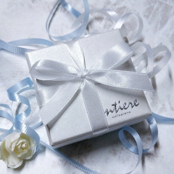 グリーンアゲイト スクエアー×ラウンド ムーブピアス