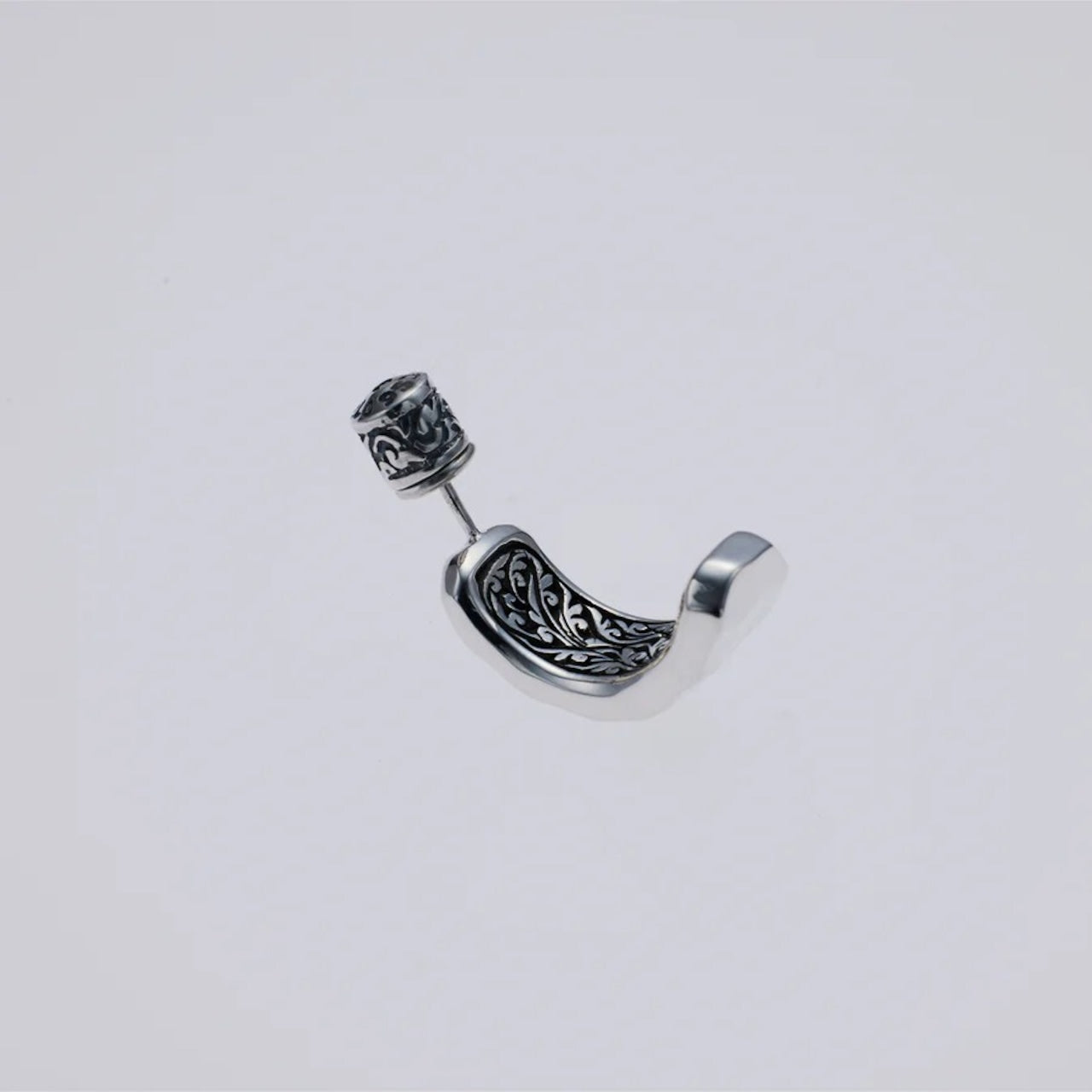 ZOCALO ソカロ 槌目 フープ ピアス アイ オブ プロビデンス Hammered Texture Hoop Earring Eye of Providence