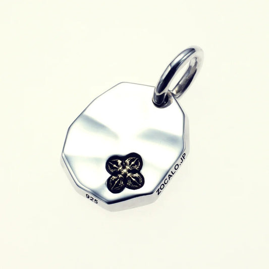 ZOCALO ソカロ 槌目 プレート ペンダント ダブルドージェ Hammered Texture Plate Pendant Double Dorje
