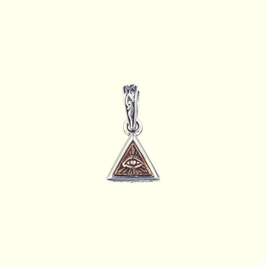 ZOCALO ソカロ アイ オブ プロビデンス チャーム ホワイトCZ Eye of Providence Charm WhiteCZ