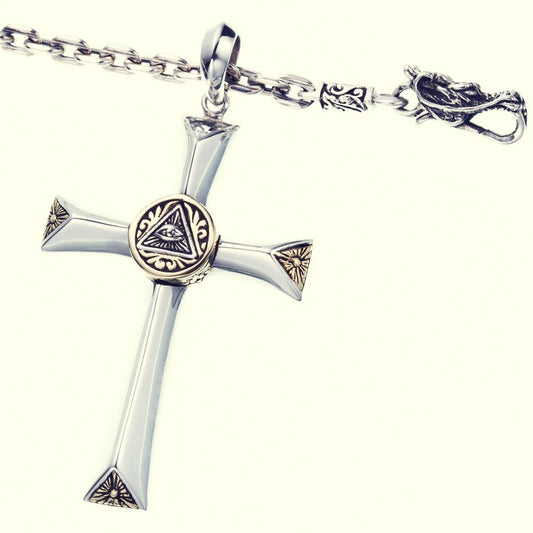 ZOCALO ソカロ アイ オブ プロビデンス クロス ペンダント Eye of Providence cross Pendant