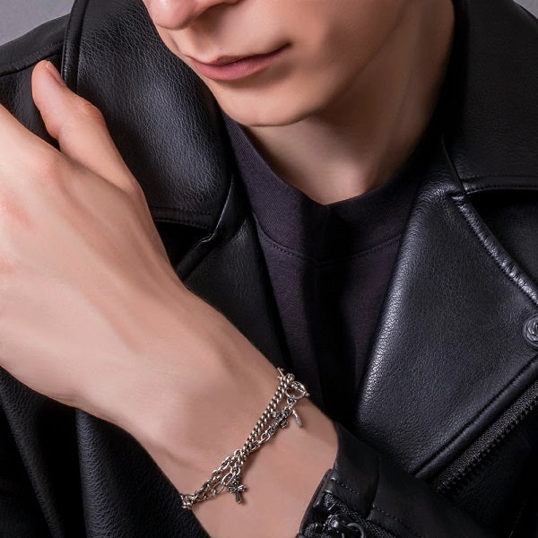 アルテミスクラシック ArtemisClassic クロスミックスTバーダブルブレスレット ACB0133