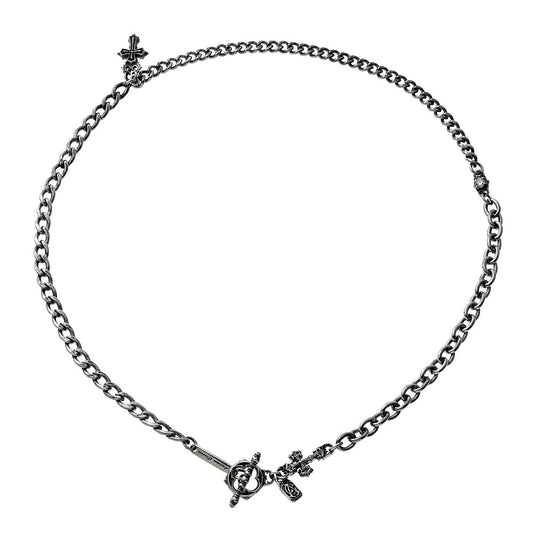 アルテミスクラシック ArtemisClassic シルバーアクセントSUSクロスブレスレット ACB0135