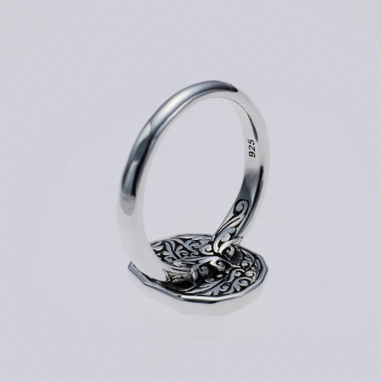 ZOCALO ソカロ 槌目 プレート リング ダブル ドージェ Hammered Texture Plate Ring Double Dorje