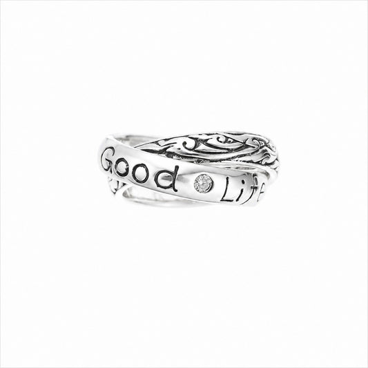 ZOCALO ソカロ アイビー ベビー リング ペンダント(ホワイト ダイヤモンド) Ivy Baby Ring Pendant(White Diamond)