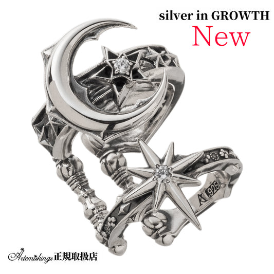 アルテミスキングス ARTEMISKINGS クレセントムーンイヤーカフ 片耳分 AKE0116