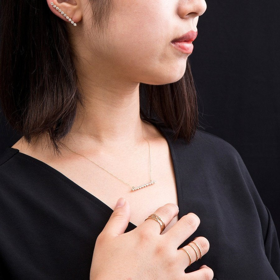 エレノアジュエリー/Elenore Jewelry 10金トリプルリング ELR0006G