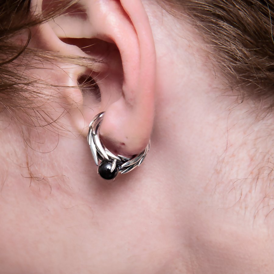 ヘッジホッグイヤーカフ/Artemis Classic/アルテミスクラシック (シルバー925製) ace0175