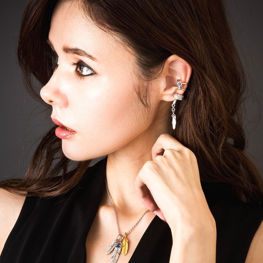 フェザーイヤカフ/片耳分/ Artemis Classic/アルテミスクラシック (シルバー925製) ace0149