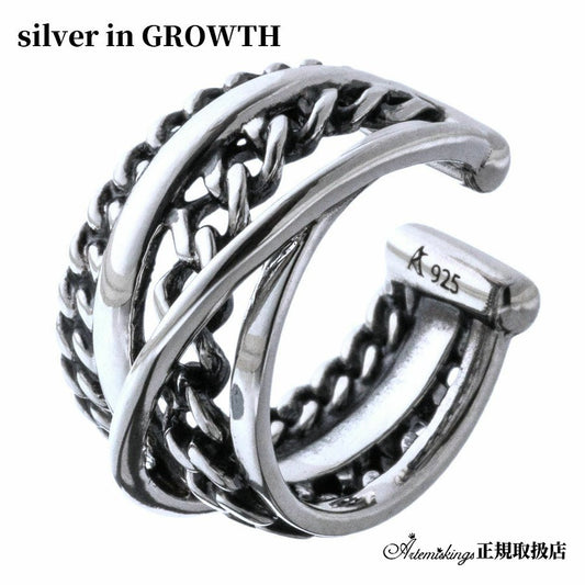 アルテミスキングス ARTEMISKINGS グラデーション喜平イヤーカフ 片耳分 AKE0101