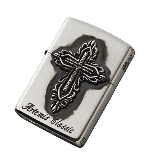 フローラルディヴァインクロスZIPPOライター/ Artemis Classic/アルテミスクラシック acex0036