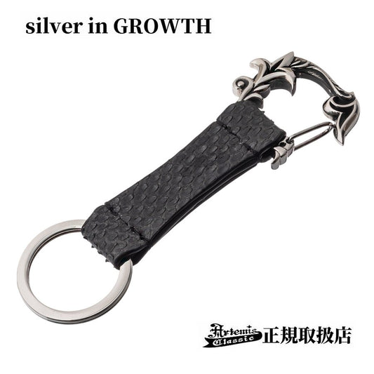アルテミスクラシック ArtemisClassic フローラルカラビナキーホルダー パイソン メンズ ACLK0024