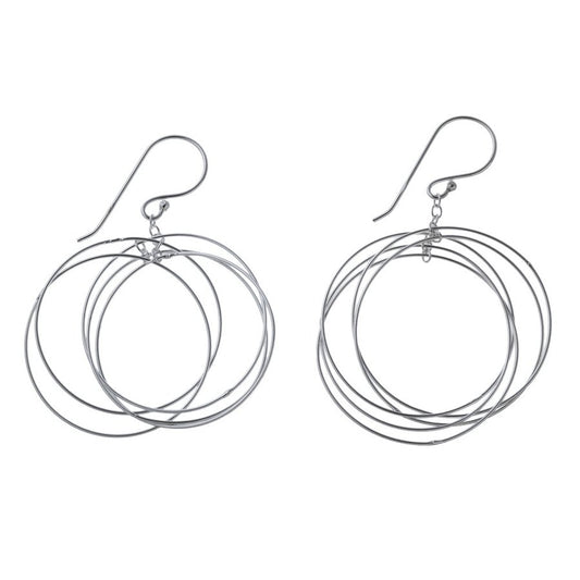 エレノアジュエリー/Elenore Jewelry サークルシルバーピアス3 両耳分 ELE0028