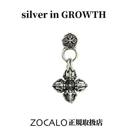 ZOCALO (ソカロ) クラウン・ダブル・ドージェ・ピアス CROWN DOUBLE DORJE STUD ZZES-0030