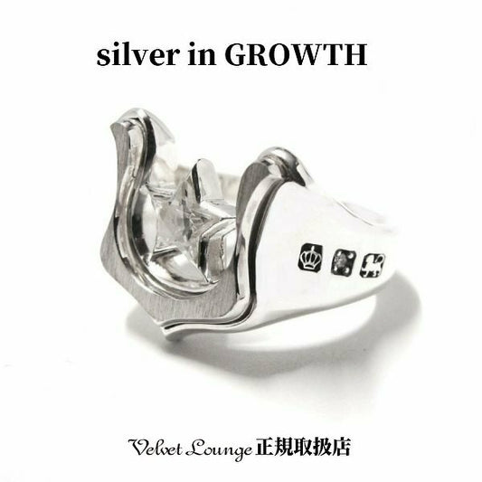 VelvetLounge ヴェルヴェットラウンジ ノベルスターホースシューリング w/スワロフスキー VLR112W