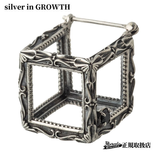 アルテミスクラシック ArtemisClassic フレームキューブピアス 片耳分 シルバー ACE0168