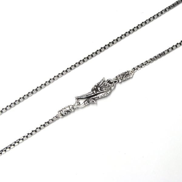 ZOCALO (ソカロ) ボックス チェーン ネックレス (シルバー製) ZZNLS-0012