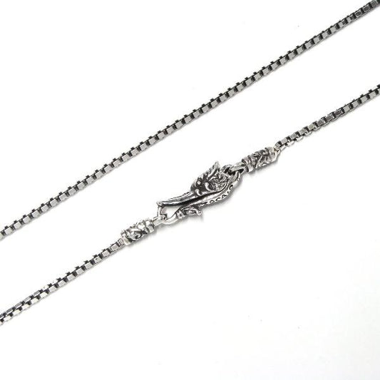 ZOCALO (ソカロ) ボックス チェーン ネックレス (シルバー製) ZZNLS-0012