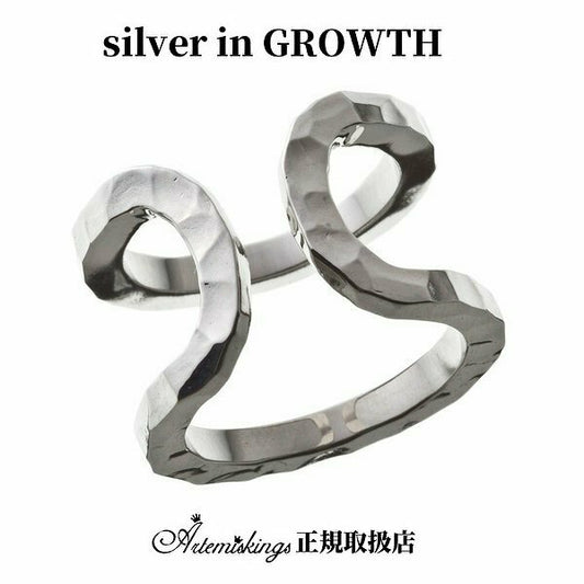 ダブルカフリングL/ Elenoreエレノア×ARTEMIS KINGSアルテミスキングス (シルバー925製) akelr0002