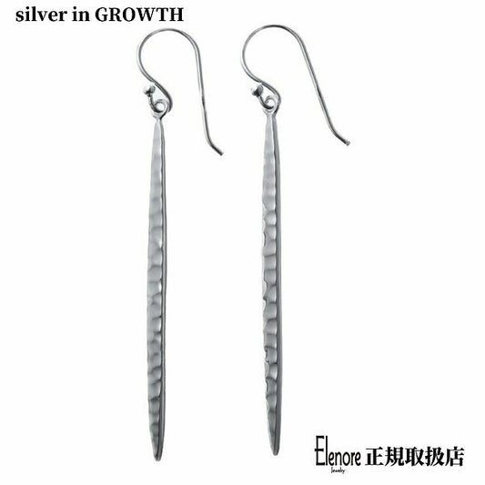 エレノアジュエリー/Elenore Jewelry 槌目バーシルバーピアス 両耳分 ELE0036
