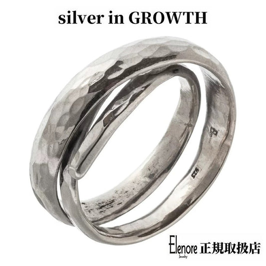 エレノアジュエリー/Elenore Jewelry 3重巻き甲丸シルバーリング ELR0039