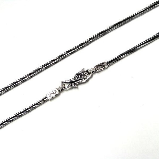 ZOCALO (ソカロ) ヘリンボーン・ネックレスS・ (シルバー925製) ZZNLS0002