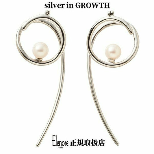エレノアジュエリー/Elenore Jewelry トリッキースクロールピアス/左右セット ele0020