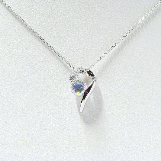 アンティエーレ ミスティックジルコニア デザインネックレス P5669mistic