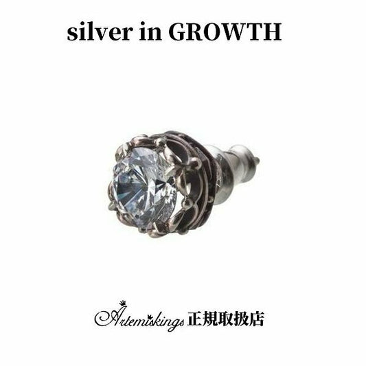 クラウンストーンスタッドCL/アルテミスキングス/ARTEMIS KINGS (シルバー925製) ake0037