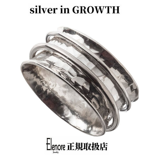 エレノアジュエリー/Elenore Jewelry スピナー逆甲丸リング ELR0056