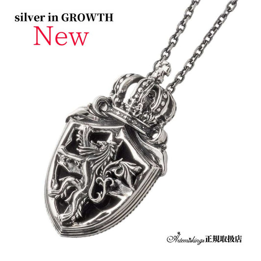 ライオンシールドペンダント ACP0140 Lion shield pendant シルバーアクセサリー Silver jewelry