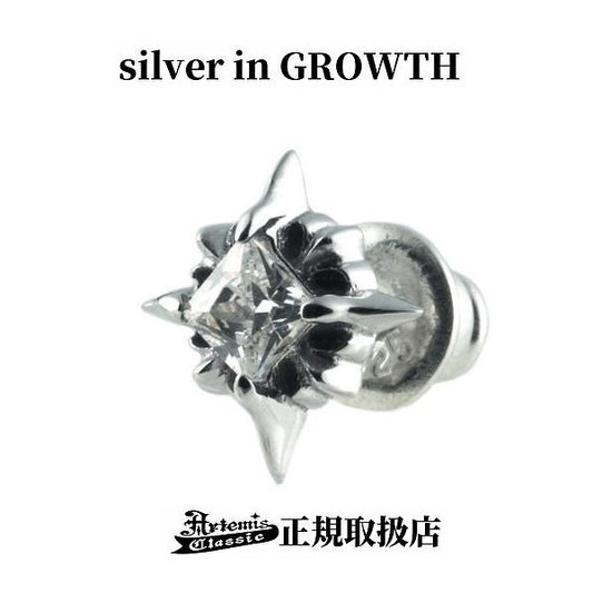 RAYピアスWH 片耳分 Artemis Classic アルテミスクラシック (シルバー925製) ace0088