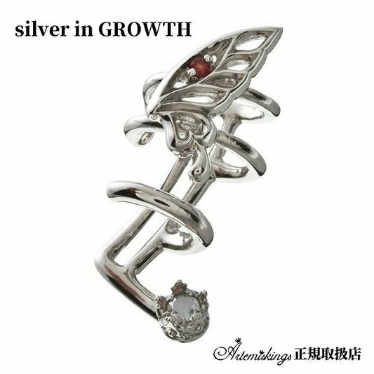 バタフライイヤカフ/片耳分/アルテミスキングス/ARTEMIS KINGS ake0084