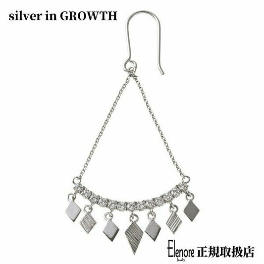 エレノアジュエリー/Elenore Jewelry ロンビックドロップVピアス/片耳分 ele0021