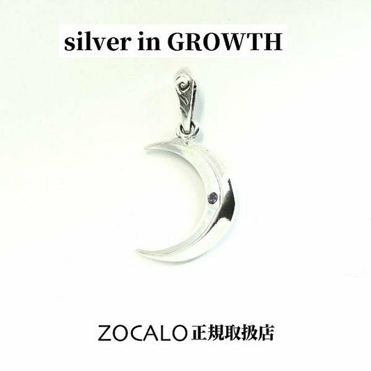 ZOCALO (ソカロ) ペーパームーンペンダント2月 アメシスト (シルバー925製) ZZPDG-0056AM