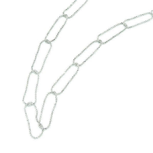 シルバー ソフトチェーンロング80cm N28395-80 RD