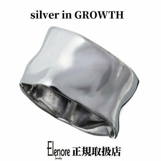 エレノアジュエリー/Elenore Jewelry 平打ちしわ加工シルバーリング ELR0010