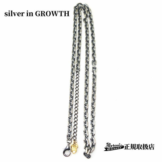 アルテミスクラシック Artemis Classic 4面カットあずきシルバーチェーン4mm燻し ACCN0072