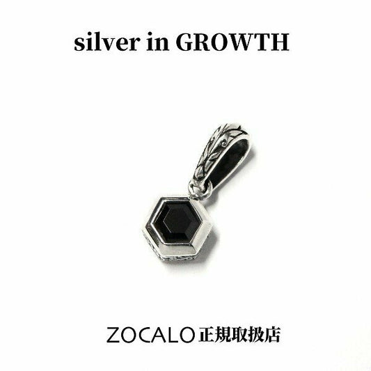 ZOCALO ソカロ ジュエルド・アイビー・ヘキサゴン・ペンダント・ブラックCZ (シルバー925製) ZZPDG-0082BKCZ