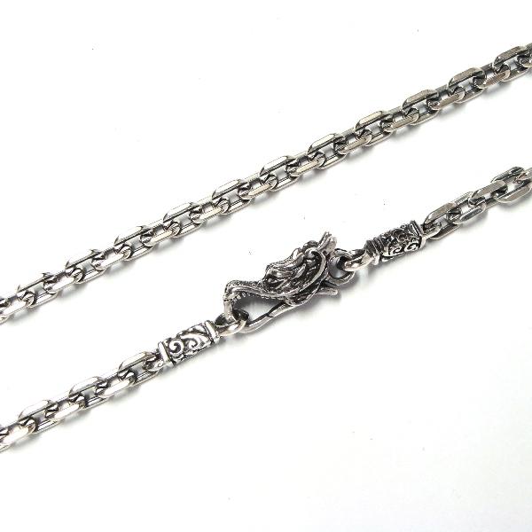 ZOCALO (ソカロ) アンカー・スクエア・ネックL・アンティーク (シルバー925製) ZZNLS0015A