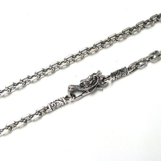 ZOCALO (ソカロ) アンカー・スクエア・ネックL・アンティーク (シルバー925製) ZZNLS0015A