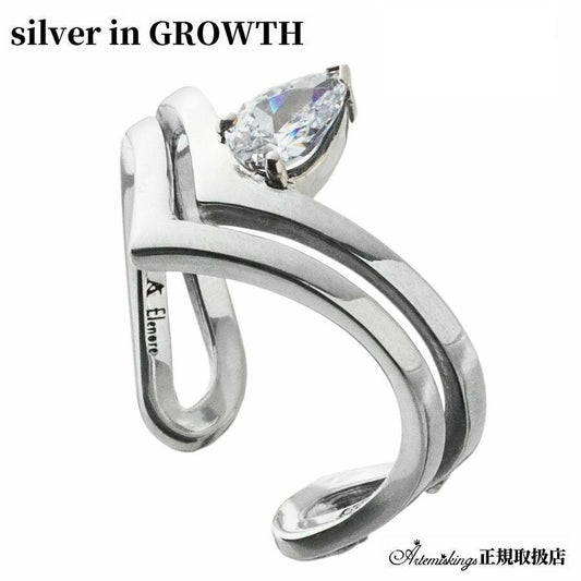 アルテミスキングス ARTEMISKINGS ティアドロップVリングCL(EJコラボ) 指輪 AKR0054